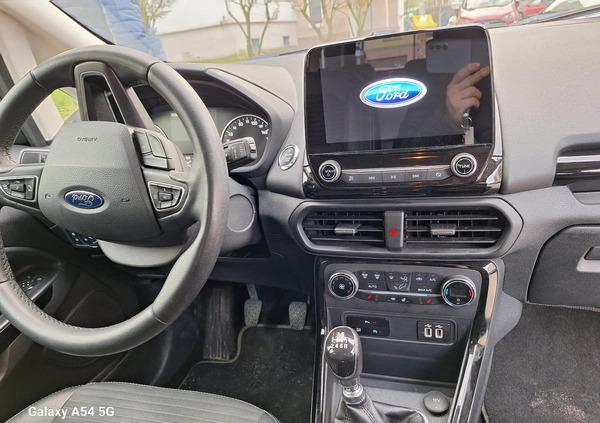 Ford EcoSport cena 59800 przebieg: 77700, rok produkcji 2019 z Szczecin małe 22